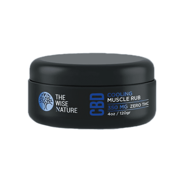 The Wise Nature CBD Cooling Muscle Rub 350mg